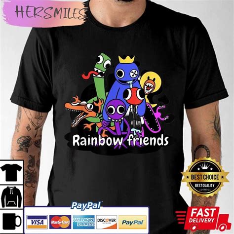 Rainbow Friends Roblox Birthday Unisex Best T-Shirt Buy Shirts, Cool T ...