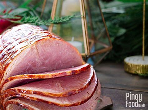 Filipino Christmas Ham Recipe | Pinoy Food Guide