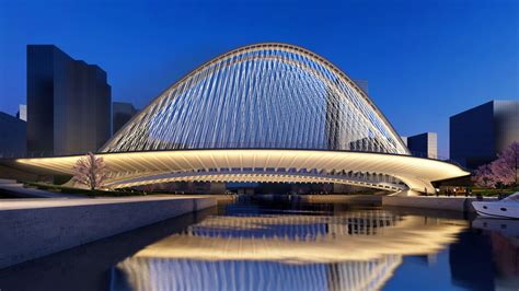 Santiago Calatrava designs three Bridges in Huashan | A As Architecture