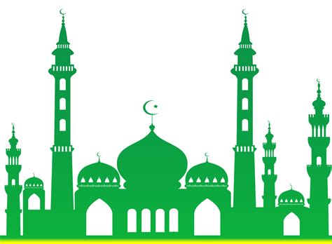 Gambar Masjid Kartun Png Download Mosque Vector Png Images Background ...