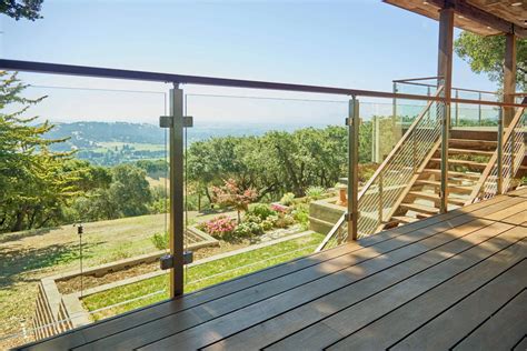 Glass Railing for a Scenic Deck - Viewrail