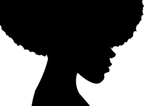 Afro Silhouette Clip Art Library 448 | The Best Porn Website