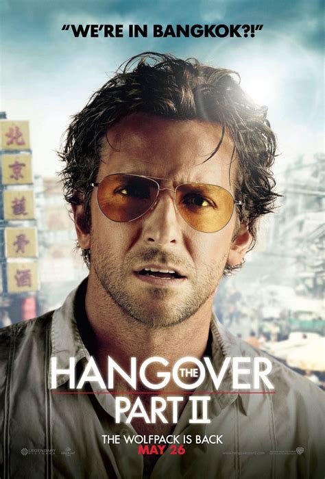 Hangover Part II - Bradley Cooper | Hangover, Bradley cooper, Celebrity ...