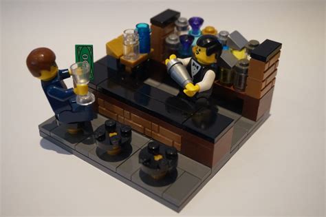 Let’s have a drink at the cutest LEGO bar ever... - The LEGO collection