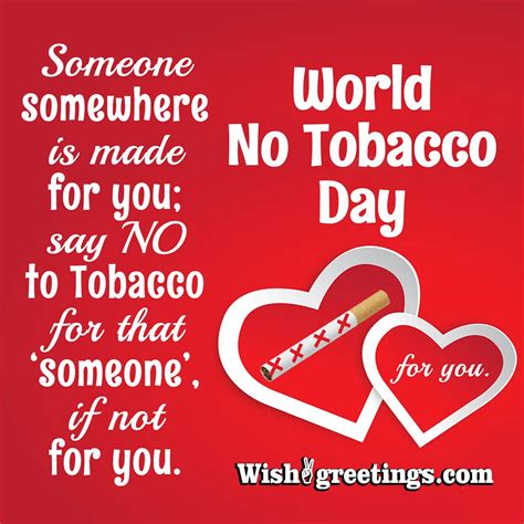 World No Tobacco Day Slogans, Quotes Images - Wish Greetings