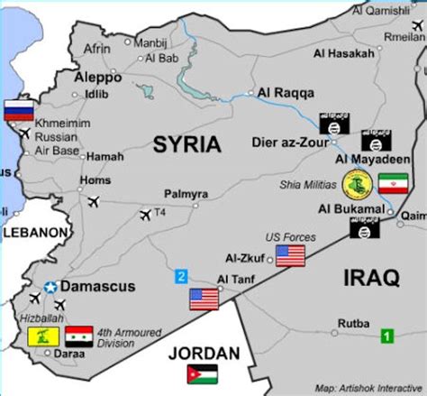 Les États-Unis intensifient leur lutte géopolitique en Syrie | Le Saker ...