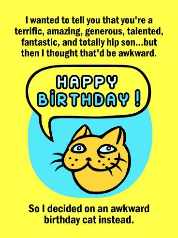 9 best Funny Birthday Cards for Son images on Pinterest | Funny ...