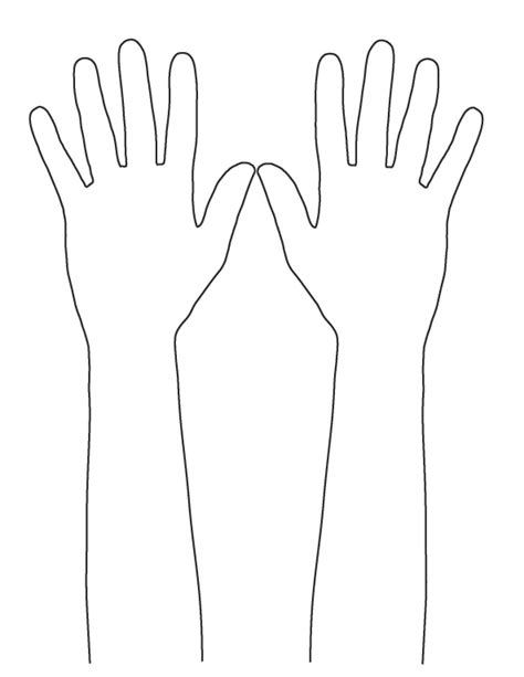 Left And Right Hand Drawing at GetDrawings | Free download