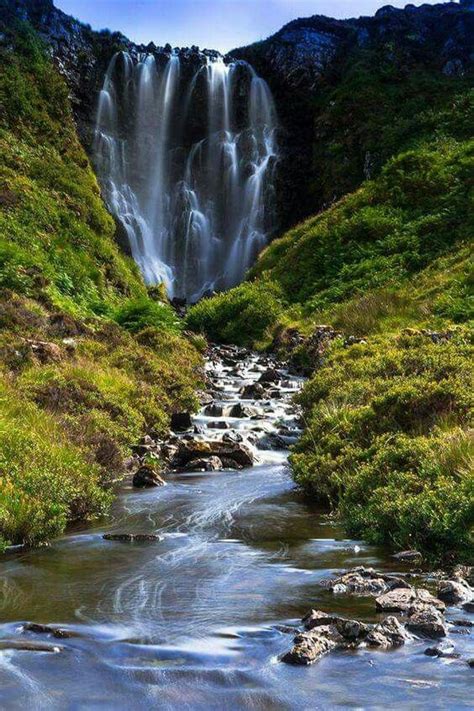 Clashnessie Falls, Sutherland Scotland | Scotland travel, Beautiful ...