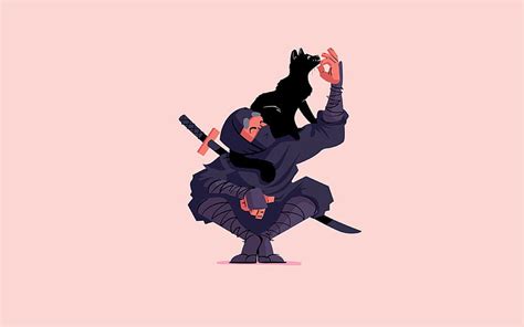 Ninja Cat 1080P, 2K, 4K, 5K HD wallpapers free download | Wallpaper Flare