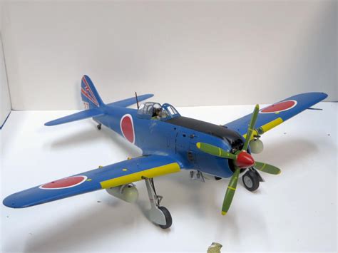 Toy Military Airplanes Toys & Hobbies Model Maker 1/48 NAKAJIMA Ki-84 ...