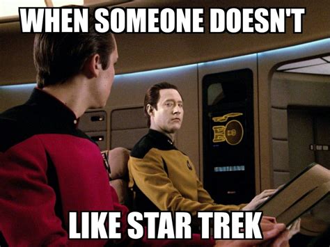 Star Trek TNG Memes | Viaje a las estrellas, Friedrich nietzsche, Elfa