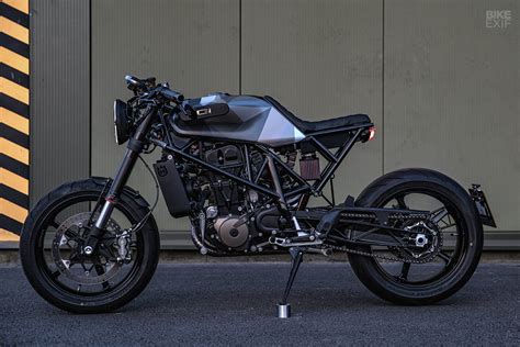 13 Shades Of Grey: The first custom Husqvarna Vitpilen | Bike EXIF