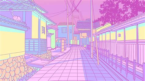 Illustration, pc anime aesthetic purple HD wallpaper | Pxfuel