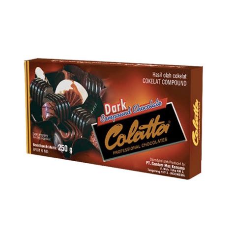 Jual Coklat Batang Colatta Dark kemasan 250gr Indonesia|Shopee Indonesia