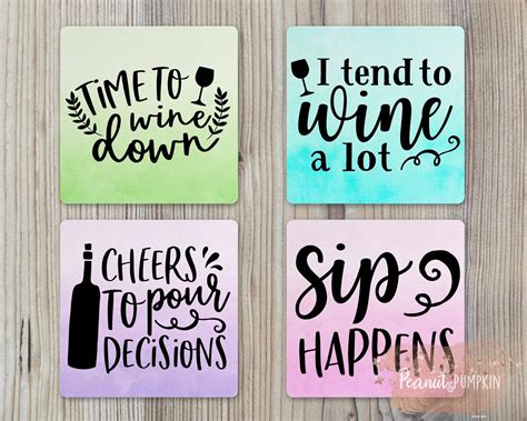 Drink Coasters Funny Coaster Sayings - bmp-place