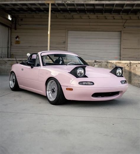 pink miata | Miata car, Dream cars, Miata