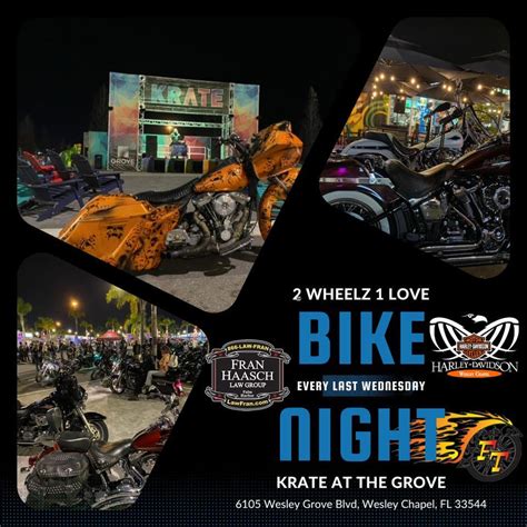 Bike Night at The Krates | KRATE at the Grove, Wesley Chapel, FL ...