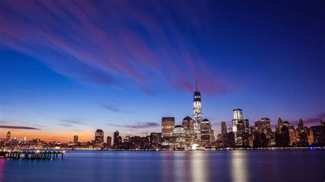 Pics Photos - Wallpaper New York City Skyline New York City Night ...