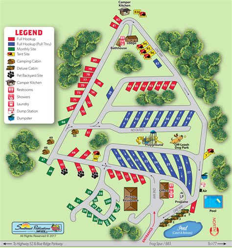 Campground Site Map | Campground, Tent site, Blue ridge parkway