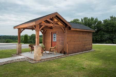 Timber Frame Pavilion - Timberhaven Log & Timber Homes