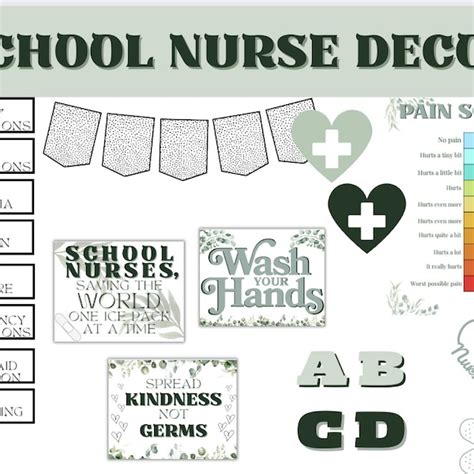 School Nurse Posters - Etsy