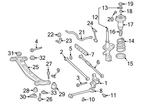 TOYOTA CAMRY Lateral. ARM. (RR). (Front, Rear) - 48730AA020 | Toyota ...