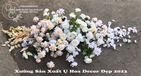 Xưởng Sản Xuất Ụ Hoa Decor Hàng Đầu Tại Sài Gòn 2023 - Cổng hoa cưới