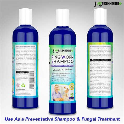 Medicated Dog Shampoo for Ringworm - 16oz/473ml — Vet Recommended