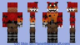 Twisted Foxy Minecraft Skin