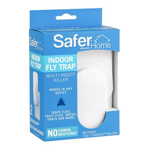 Safer Home SH502 Indoor Plug-In Fly Trap for Flies, Fruit Flies, Moths ...