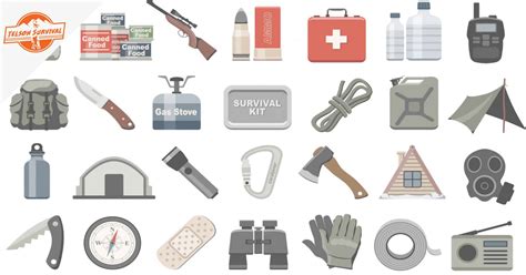 Survival Gear Lists For Survival Situations - Telson Survival