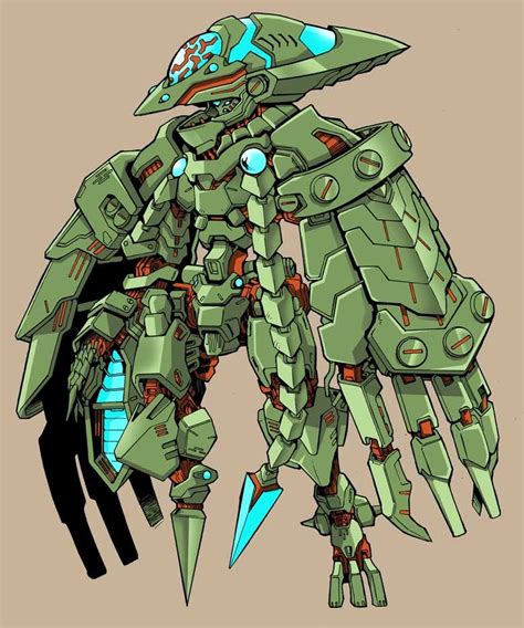 Mecha anime, Concept art, Mech