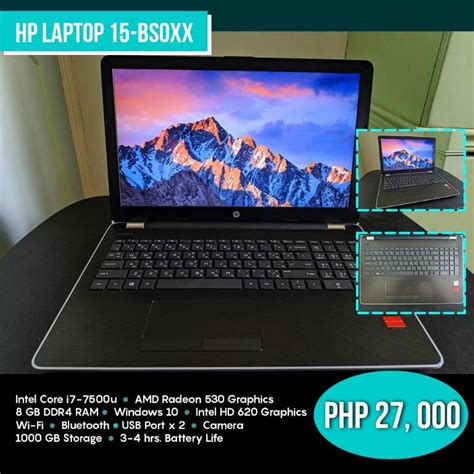 HP Laptop 15-BS0XX, Computers & Tech, Laptops & Notebooks on Carousell