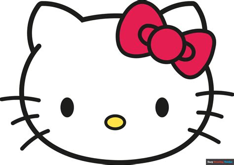 Hello Kitty Bow Outline Png