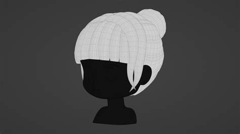 ArtStation - Chibi Female Hair Style 04 | Resources