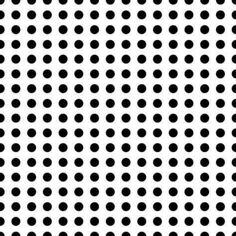 Black & White Polka Dot Vector | Free Download - WowPatterns | Vector ...