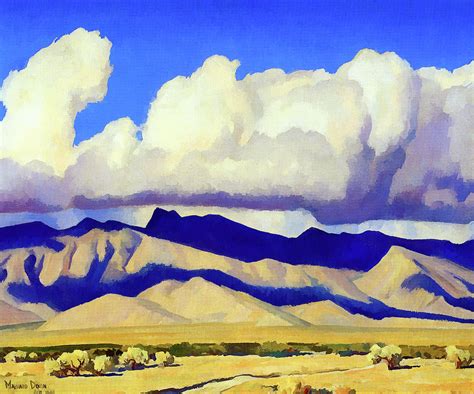 Cloud Bank and Shadows Painting by Maynard Dixon - Fine Art America