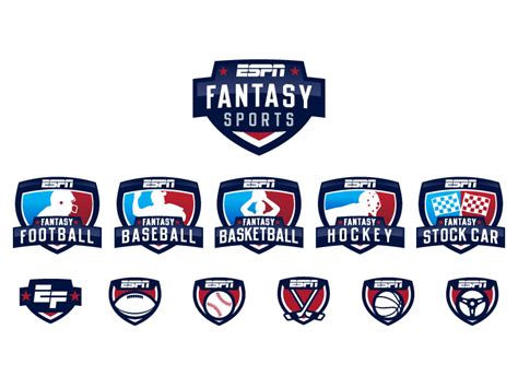 ESPN Fantasy Sports Logos by Matt Walker on Dribbble