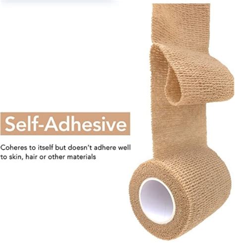 PÄRZT Cohesive Tape (Beige) 2.5cm x 4.5m (Coban Tape) – PÄrzt