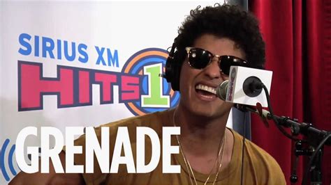 Bruno Mars "Grenade" Live @ SiriusXM // Hits 1 - YouTube