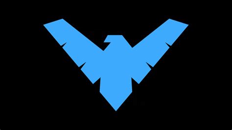 Nightwing Logo Wallpaper - WallpaperSafari