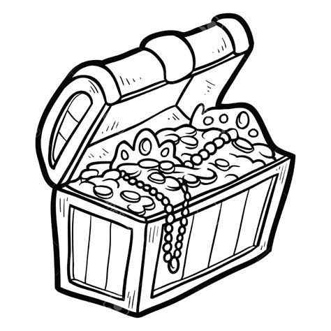 Treasure Chest Drawing | Free download on ClipArtMag