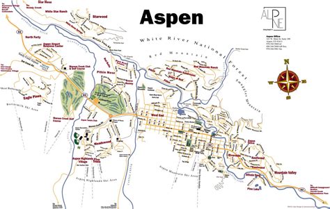 Aspen Map | Alpine Property