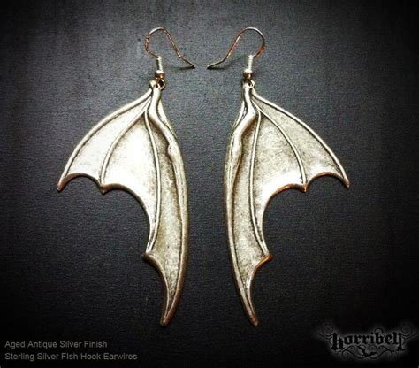 Bat Wing Earrings // Bat Earrings // Gothic Earrings // Bat | Etsy