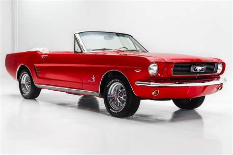 Red Convertible Ford Mustang