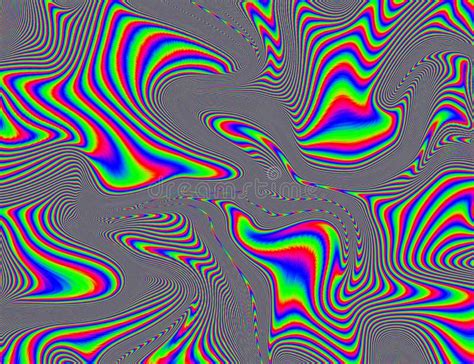 Trippy Psychedelic Rainbow Background Glitch LSD Colorful Wallpaper ...