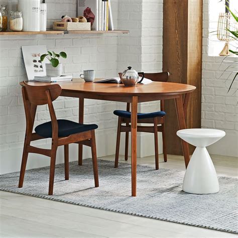 Mid-Century Expandable Dining Table - Round | west elm Australia