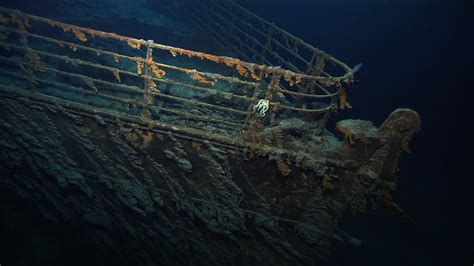 Never-before-seen footage of the Titanic wreck released after 35 years