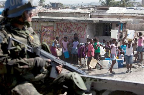 U.N. Peacekeepers in Haiti Said to Have Fathered Hundreds of Children